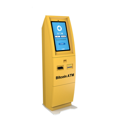 Διπλής κατεύθυνσης 21.5inch Bitcoin Crypto μηχανών μετρητών μαγαζί λιανικής πώλησης στα μετρητά ATM