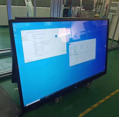 Έξυπνη τάξη ηλεκτρονικό ψηφιακό διαλογικό Whiteboard 86 επίδειξης LCD 100 ίντσα