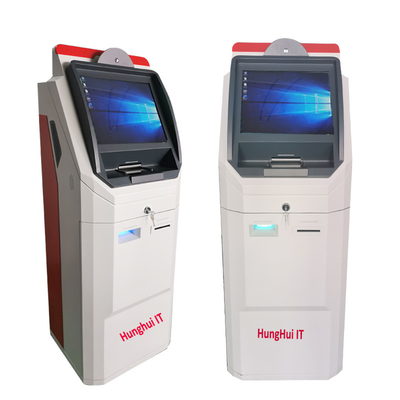 Η μηχανή διανομέων μετρητών κατάθεσης τραπεζογραμματίων CDM αποσύρει την πληρωμή ανακυκλωτών ATM
