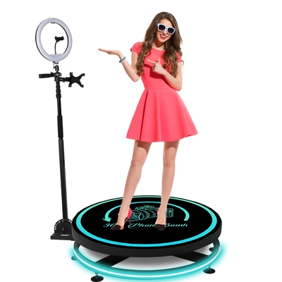 80 100 115 cm Party Slow Rotating Spinning Camera 360 Degree Photo booth Photobooth Αυτόματη περιστροφή βίντεο 360 Booth