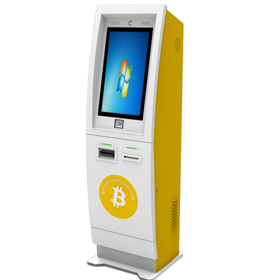 Crypto μηχανών πληρωμής Bitcoin 21,5 ίντσας νόμισμα ATM με το αντι όξινο πλαίσιο χάλυβα