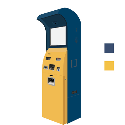 19inch 2 αρρενωπό σύστημα μηχανών Cryptocurrency ATM περίπτερων Bitcoin ATM τρόπων