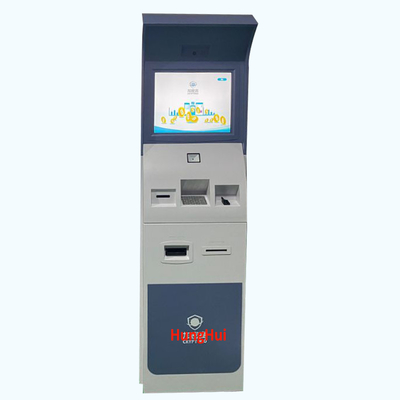 Περίπτερο 1 τρόπος 2 πληρωμής οθόνης αφής μηχανών Btc ATM HungHui τρόπος