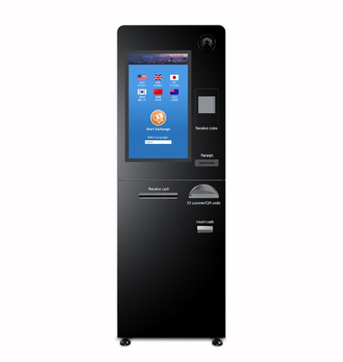 Αυτόματη μηχανή τράπεζας ATM μηχανών ανταλλαγής ξένου νομίσματος αερολιμένων