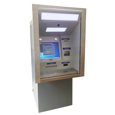 Τοποθετημένες μηχανές περίπτερων ATM ODM cOem τοίχος για την απόδειξη βανδάλων τράπεζας