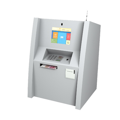 Tabletop/τοποθετημένη τοίχος μίνι ATM μηχανή 10inch με το διανομέα μετρητών