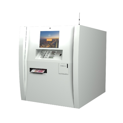 Tabletop/τοποθετημένη τοίχος μίνι ATM μηχανή 10inch με το διανομέα μετρητών
